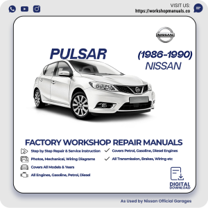 Nissan Pulsar Workshop Manual 1986-1990 PDF Download