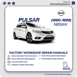 Nissan Pulsar Workshop Manual 1990-1995 PDF Download