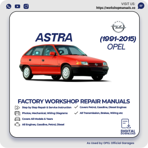 Opel Astra Workshop Manual PDF Download