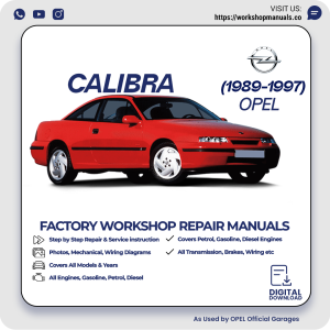 Opel Calibra Workshop Manual PDF Download