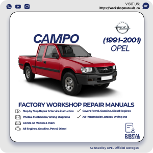 Opel Campo Workshop Manual PDF Download