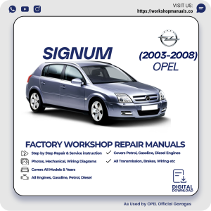 Opel Signum Workshop Manual PDF Download
