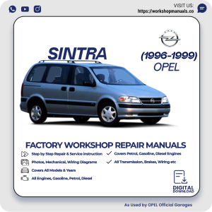 Opel Sintra Workshop Manual PDF Download