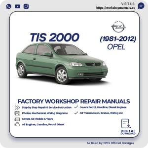 Opel TIS 2000 Workshop Manual PDF Download