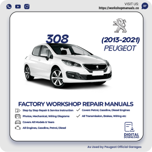 Peugeot 308 Workshop Manual 2013-2021 PDF Download