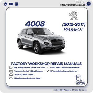 Peugeot 4008 Workshop Manual 2012-2017 PDF Download