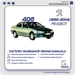 Peugeot 406 Workshop Manual 1995-2004 PDF Download