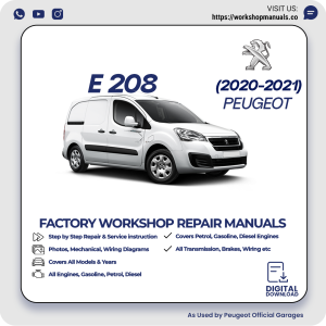Peugeot e-208 Workshop Manual 2020-2021 PDF Download