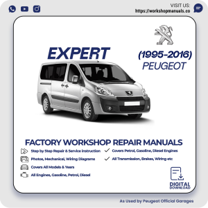 Peugeot Expert Workshop Manual 1995-2016 PDF Download