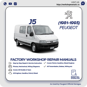 Peugeot J5 Workshop Manual 1981-1993 PDF Download