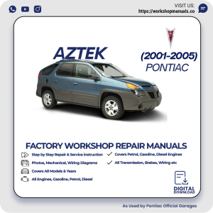 Pontiac Aztek Workshop Manual 2001-2005 PDF Download