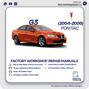 Pontiac G3 Workshop Manual 2004-2006 PDF Download