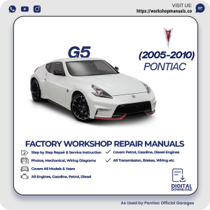 Pontiac G5 Workshop Manual 2005-2010 PDF Download