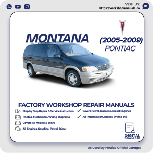 Pontiac Montana Workshop Manual 2005-2009 PDF Download