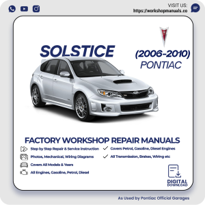 Pontiac Solstice Workshop Manual 2006-2010 PDF Download
