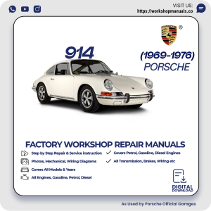 Porsche 914 Workshop Manual 1969-1976 PDF Download