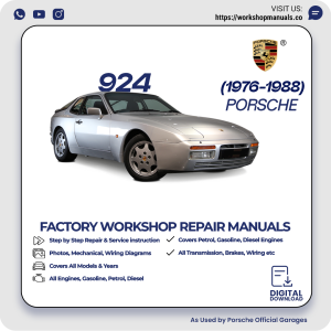 Porsche 924 Workshop Manual 1976-1988 PDF Download