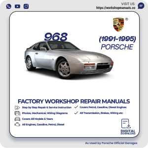 Porsche 968 Workshop Manual 1991-1995 PDF Download