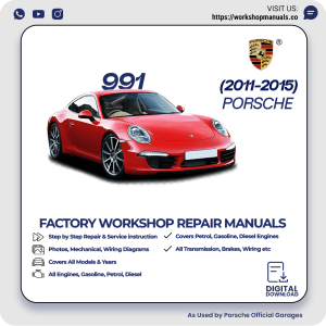 Porsche 991 Workshop Manual 2011-2015 PDF Download