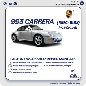 Porsche 993 Carrera Workshop Manual 1994-1998 PDF Download