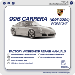 Porsche 996 Carrera Workshop Manual 1997-2004 PDF Download