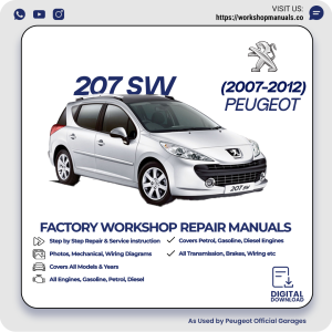 Peugeot 207 SW Workshop Repair Manual 2007-2012 PDF Download