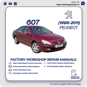Peugeot 607 Workshop Repair Manual 1999-2011 PDF Download