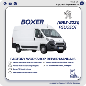 Peugeot Boxer Workshop Manual 1993-2021 PDF Download