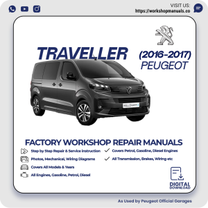 Peugeot Traveller Workshop Repair Manual 2016-2017 PDF Download