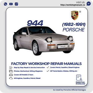 Porsche 944 Workshop Repair Manual PDF Download