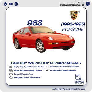 Porsche 968 Workshop Repair Manual PDF Download