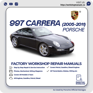 Porsche 997 Carrera Workshop Repair Manual PDF Download