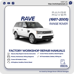 Range Rover RAVE Workshop Manual 1987-2005 PDF Download
