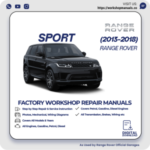 Range Rover Sport Workshop Manual 2013-2018 PDF Download