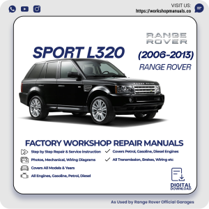Range Rover Sport L320 Workshop Manual 2006-2013 PDF Download