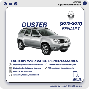 Renault Duster Workshop Manual 2010-2017 PDF Download