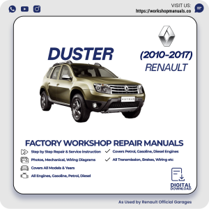 Renault Duster Workshop Manual 2010-2017 PDF