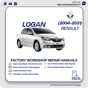 Renault Logan Workshop Manual 2004-2021 PDF Download