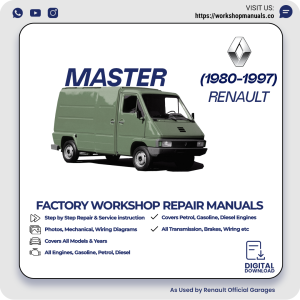 Renault Master Workshop Repair Manual 1980-1997 PDF Download
