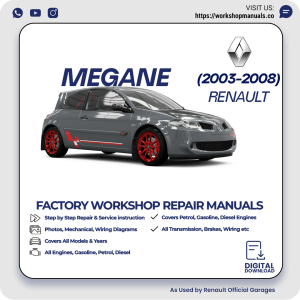Renault Megane Workshop Manual 2003-2008 PDF Download