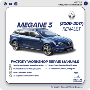 Renault Megane 3 Workshop Manual 2009-2017 PDF Download