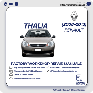 Renault Thalia Workshop Manual 2008-2013 PDF Download