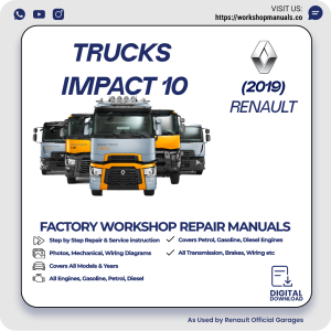 Renault Trucks Impact Service Manual and EPC 2019