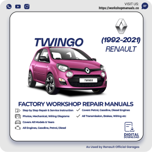Renault Twingo Workshop Manual 1992-2021 PDF Download