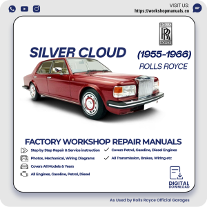 Rolls-Royce Silver Cloud Workshop Manual 1955-1966 PDF Download