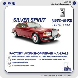 Rolls-Royce Silver Spirit Workshop Manual 1980-1992 PDF Download