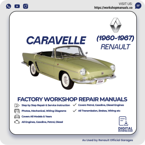 Renault Caravelle Workshop Repair Manual 1960-1967 PDF Download