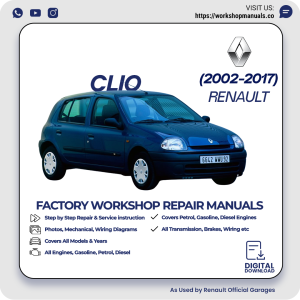 Renault Clio Workshop Repair Manual 2002-2017 PDF Download