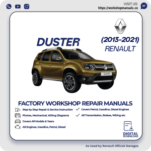 Renault Duster Workshop Repair Manual 2013-2021 PDF Download