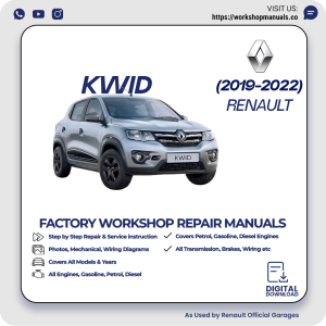 Renault KWID Workshop Repair Manual 2019-2022 PDF Download